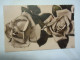 FRANCE POSTCARDS GREETING RELIEF  ROSES - Autres & Non Classés