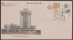 Inde India 1991 Special Cover Meghdoot Bhavan, Dakiana Stamp Exhibition, Philately, World Peace Day, Dove, Bird Postmark - Lettres & Documents
