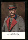 Künstler-AK Portrait Von Paul Von Hindenburg Im Feldgrau  - Personnages Historiques