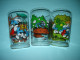 O20 ( 19 ) / Lot De 3 Verres Bandes Dessinées - Les Schtroumpfs - 1989 à 1994 - Advertisement