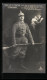 Foto-AK Photochemie Berlin Nr. 2746-5: Steh` Ich In Finst`rer Mitternacht, Soldat In Uniform Und Gewehr, Frau Im Sinn  - Photographie