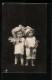 Foto-AK Photochemie Berlin Nr. 4402-4: Kleinkinder Mit Ihrem Spielzeug, Puppen, Trommel  - Photographie