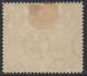 PAPUA (BNG) 1901-05 2.1/2d BLACK AND ULTRAMARINE  LAKATOI  STAMP  SG.12 MH. - Papouasie-Nouvelle-Guinée