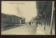 55 - VERDUN - INTERIEURE DE LA GARE DE CHEMIN DE FER - TRAIN - EDITEUR BLOCH AGENCE CENTRALE DE JOURNAUX - Verdun