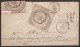 LSC Affr. N°30 Càd BRUXELLES /16 JUIL 1875 Pour ALOST - étiquet. De Fermeture Double Cercle Et Simple ALOST + "Inconnu"  - 1869-1883 Leopold II