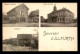 68 - ILLFURTH - EPICERIE LINDECKER - MAIRIE ET ECOLE - GRANDE RUE - Other & Unclassified