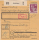 BiZone Paketkarte 1948: Nördlingen Nach Eglfing-Haar, Besondere Vermerke: Frei - Cartas & Documentos