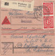 Paketkarte 1948: Weilheim Oberbay. Nach Eglfing, Anstalt, Nachnahme - Lettres & Documents