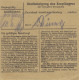 Paketkarte 1948: Berlichingen Nach München, Gasthaus Z. Post - Cartas & Documentos