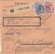 Paketkarte 1948: Stein Traun Nach Haar, Wertkarte - Lettres & Documents