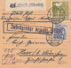 Paketkarte 1948: Lorch (Rhein) Nach Haar - Lettres & Documents