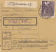 Paketkarte 1948: Wiesbaden Nach Eglfing, Anstalt, Wertkarte - Briefe U. Dokumente