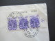 Israel 1965 Marken Als Eckrand 3er Streifen! Bogenbedruckung! Par Avion Luftpost Auslandsbrief Tel Aviv - Menden Sauerla - Covers & Documents