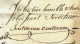 1780 Navigation ExpeditionVin LETTRE Sign. Touton Van Oosteron Bayonne Pour Domenger Frères Mugron Par Tartas (Landes) - ... - 1799