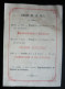 Programme Ville De DOLE ( JURA 39) Vente De Charité Et Kermesse Mai 1892 Mme De Javel, Chipon & Grivel .... - Programmes