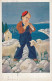 Pavel Froman - Dalmatian Shepherd Sheep Boy Playing A Flute Old Postcard 1935 - Croacia