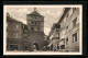 AK Rottweil, Schwarzes Tor Mit Bäckerei  - Rottweil