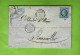 1868  BISCHWILLER Bas Rhin Alsace  Timbre Empire Oblitéré Bertrand Frères Pour L’Administration Des Mines De Bouxwiller - 1849-1876: Classic Period