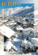 74 - La Clusaz - La Station Des Aravis - Vue Générale De La Station Face à La Chaine Des Aravis - Hiver - Neige - CPM -  - La Clusaz