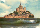 50 - Le Mont Saint Michel - Vue Générale - Effet De Vagues - Flamme Postale - CPM - Voir Scans Recto-Verso - Le Mont Saint Michel