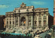 ITALIE - Roma - La Fontaine De Trevi - Animé - Vue Générale - Voitures - Carte Postale Ancienne - Fontana Di Trevi