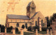 02 - Aisne - VIC Sur AISNE - L église - Carte Toilée - Vic Sur Aisne