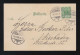 Gruss Vom Rhein Loreleyfelsen Dampfschiff, Geisenheim / Wiesbaden 19.11.1898 - Contre La Lumière