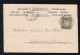 Ostern Fröhliche Frau Mit Ei Sitzend Blumengirlanden, München/Sulzbach 3.4.1901  - Other & Unclassified