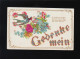 Gedenke Mein, O Wandle Du Im Segen, Schwalbe Blumen Blüten Gold, Cismar 2.6.1911 - Autres & Non Classés