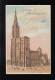 Gruß Aus Strassburg Münster Mond Nachts, Strassburg /Kaldenkirchen 22.+23.5.1905 - Hold To Light