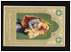 Namenstag Heilige Maria Mit Jesus Kind Prägekarte, Ungebraucht - Altri & Non Classificati