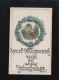 Herzlichen Glückwunsch 25. Geburtstag Blumen Kranz, Spitzcunnersdorf 3.8.1920 - Halt Gegen Das Licht/Durchscheink.