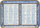 Petit Calendrier 1927 Publicitaire * Cie D'assurance Générales Contre L'incendie * Calendar - Klein Formaat: 1921-40
