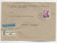 CESKOSLOVENKO 15 KC SOLO LETTRE COVER REC AVION DOLNI POLUBNY 8.II.1946 TO SUISSE - Briefe U. Dokumente