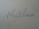 D203324  Signature -Autograph  - Erik ERICH WERBA  - Austrian Pianist Composer  Baden Bei Wien  1981 - Sänger Und Musiker