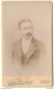 CARTE CDV - Portrait D'un Homme à Identifier - Tirage Aluminé 19 ème - Taille 63 X 104 - Edit. Louis Berruet Nantes - Alte (vor 1900)