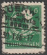 SBZ- Thüringen 1945, Mi. Nr. 95 AX Ax, Freimarke: 6 Pfg. Posthorn Und Brief.  Gestpl./used - Used