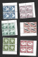 Nauru 1966 Decimal Definitives Part Set Of 12 MNH Marginal Blocks Of 4 , Most Corner , No 4c Or 5c - Nauru