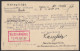 Amtsgericht Bochum 1927 Dienst-Ortskarte EF 3 Pfg. Mi.D105 Grundbuchsache (21687 - Altri & Non Classificati