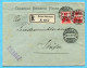 R - Brief Von Baden Nach Stäfa 1910 - Absender: Gebrüder Ditisheim - Storia Postale