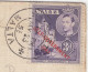 Malta - Christ King Monument - Floriana - 1956 - ( Malta 3d. Stamp 'Self-Government 1947') - Malta