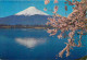 Japon - Mont Fuji - Lake Kawaguchi And Cherry Blossoms - Nippon - Japan - CPM - Voir Scans Recto-Verso - Sonstige & Ohne Zuordnung