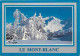 74 - Chamonix - Mont-Blanc - Le Mont-Blanc - Neige - Hiver - Flamme Postale - CPM - Voir Scans Recto-Verso - Chamonix-Mont-Blanc