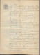 Vieux Papiers  Manuscrit  32 Gers Daste Notaire à Auch  2 Documents Acte  Partage 28 Mars 1881 2 Fois  2 Pages - Manuscripts