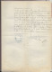 Vieux Papiers  Manuscrit  32 Gers Daste Notaire à Auch  2 Documents Acte  Partage 28 Mars 1881 2 Fois  2 Pages - Manuscrits