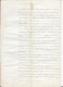 Delcampe - Vieux Papiers  Manuscrit  32 Gers Daste Notaire à Auch Acte Cession 4 Sept 1886  6 Pages - Manuscripten