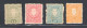 1895 Tonga - Stanley Gibbons N. 32/35 - MH* - Autres & Non Classés