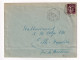 Lettre 1937 Bourtzwiller Haut Rhin Timbre Type Paix 65c Alsace - 1932-39 Vrede