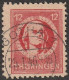 SBZ- Thüringen 1945, Mi. Nr. 97 AX Aw, Freimarke: 12 Pfg. Friedrich Von Schiller.  Tagesstpl. GOTHA 1 - Afgestempeld