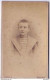 CARTE CDV - Portrait D'un Jeune Garçon, à Identifier - Tirage Aluminé 19ème - Taille 63 X 104 - Edit. A. WITZ Rouen - Antiche (ante 1900)